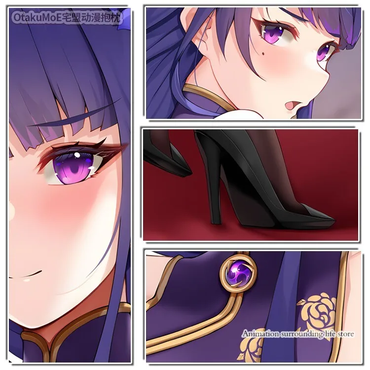 Подушка Genshin Impact dakimakbeelura zebul обнимающая Наволочка на все тело сексуальная