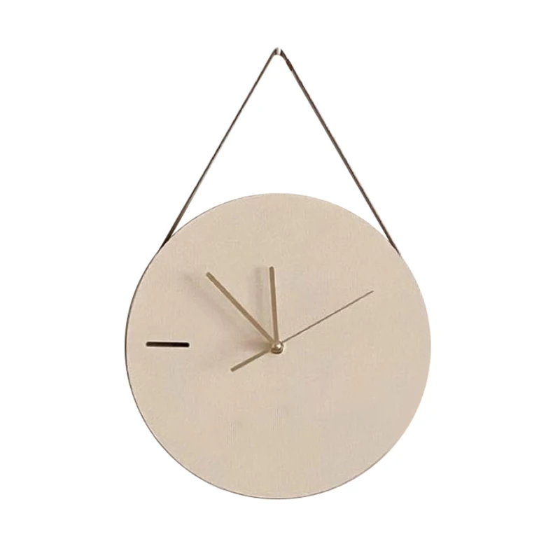 

Stylish Wood Charm meets Modern Design Wall Clock for Dining Room, Living Room