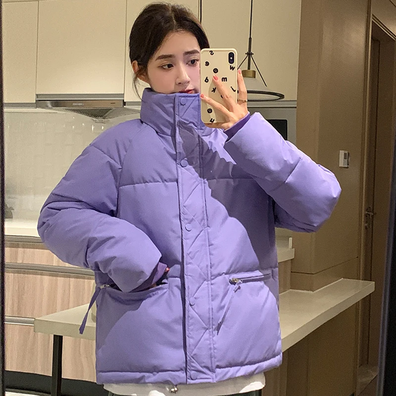 

Winter Jackets for Women 2023 New Korean Style Fashion Oversize Short Parkas Thick Warm Winter Clothes High Quality
