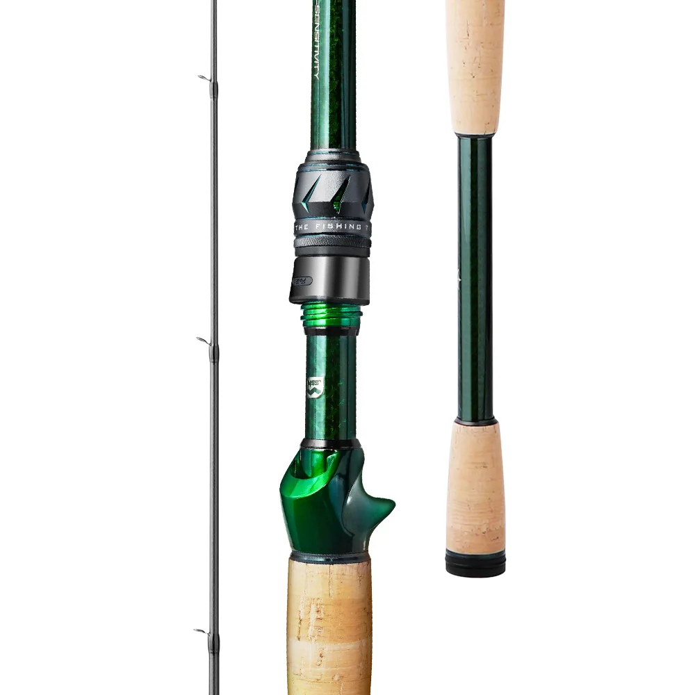 

HANDING Poison Fishing Rod Fuji SIC Ring Guides and Reel Seat 2-Piece BFS Casting Rod Toray 40 Ton Full Carbon Fiber 3A Cork