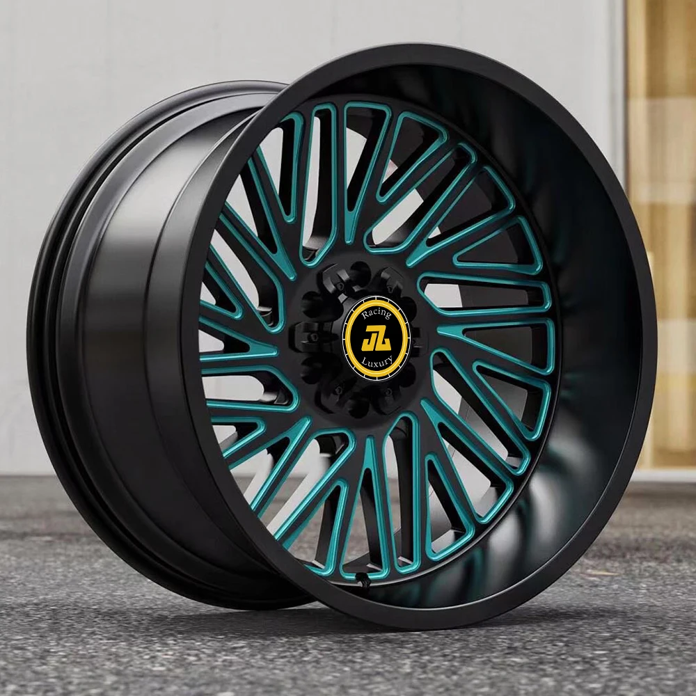 JZ Custom 17-26 дюймов 5/6x139 7 8x165 1 4x4 Off-Road Цветной спортивный обод с глубоким диском для