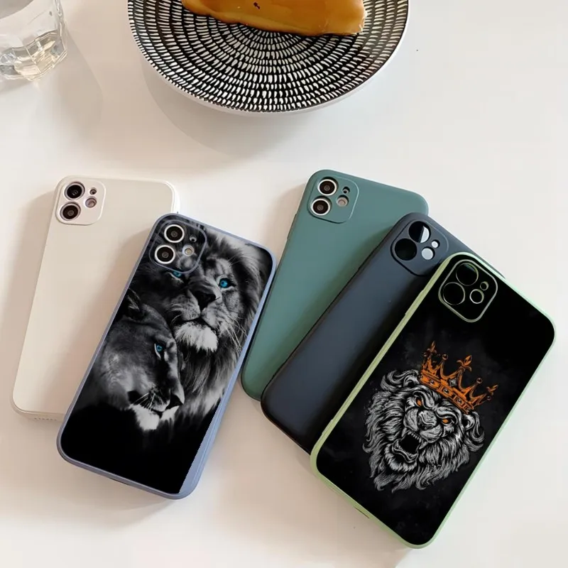 

Силиконовый чехол для IPhone 14 12 13 11 Pro Max Mini X XR XS Max 7 8 Plus