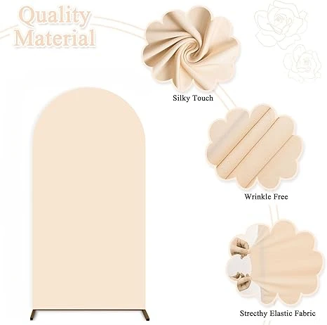 Фон для вечеринки сплошной цвет ткань из спандекса арка настенный фон детского