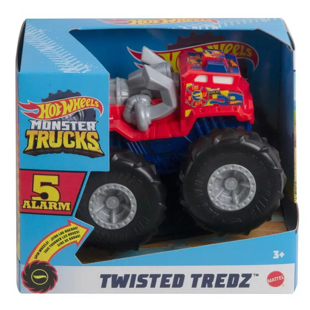 Машинка Mattel Hot Wheels Монстр трак (увеличенная) инерционная GVK37|Наземный транспорт| |