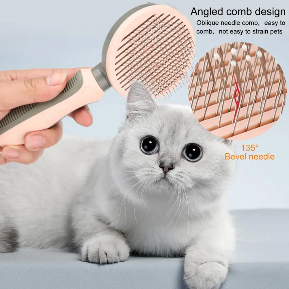 

Pet Grooming Comb Smooth Comb Teeth Cat Grooming Brush Pet Dog Hair Cleaning Comb