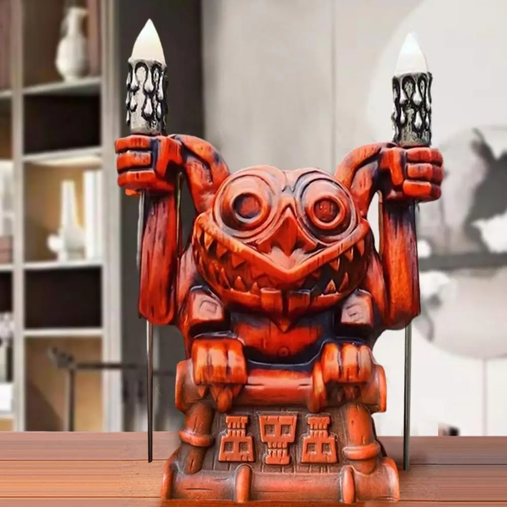 Реалистичная Статуэтка из смолы в стиле ретро гавайский тотем