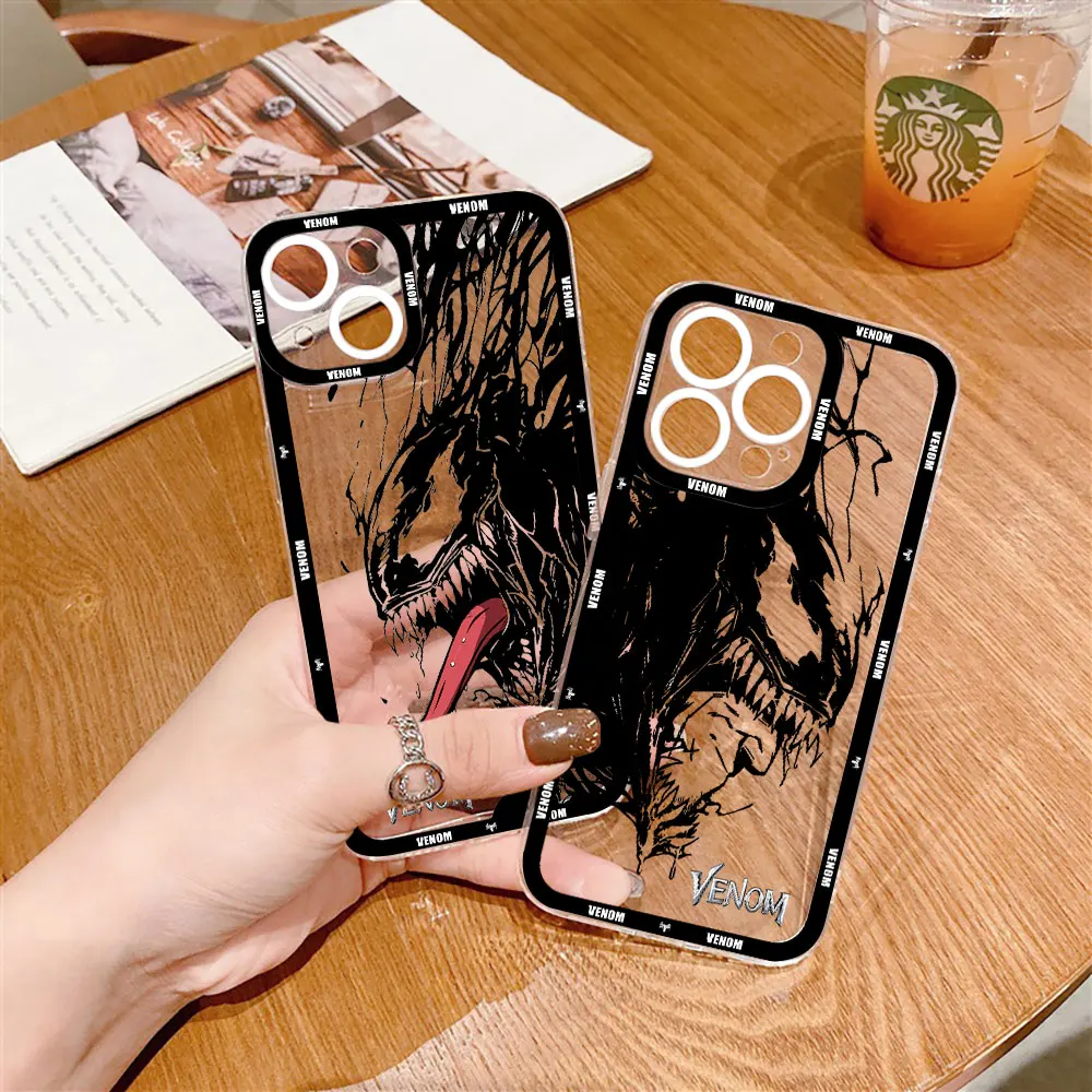 Чехол с Веном героя Marvel Мстителей для VIVO Y76 Y53S Y51 Y51A Y50 Y35 Y33T Y33S Y31 Y30 Y27 Y22S Y21 Y21A Y21S Y21T Y20