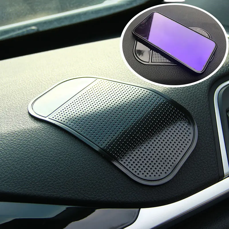 Нескользящий Силиконовый коврик для приборной панели 13 х7 см |