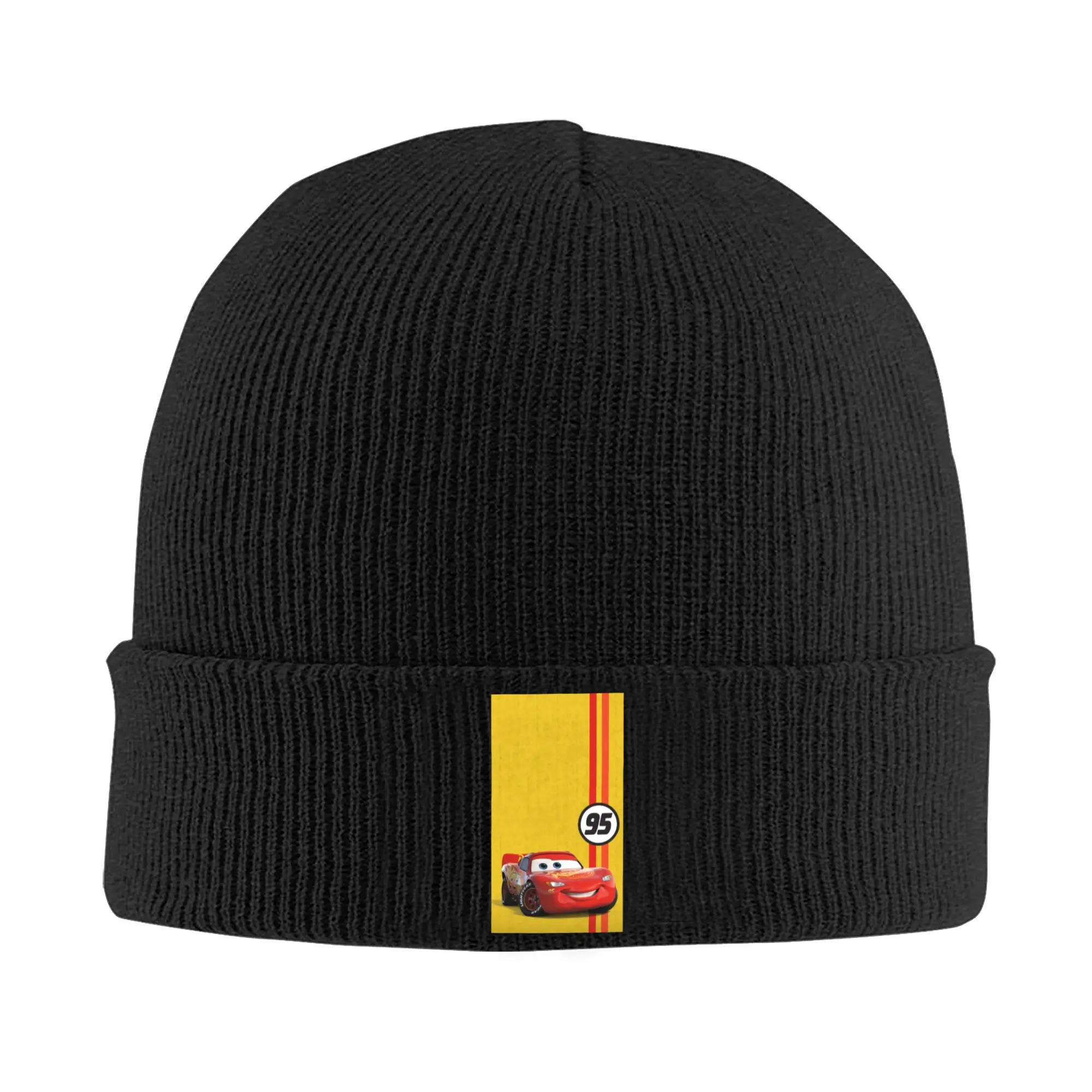 Изготовленные на заказ шапки Lightning McQueen 95 автомобильные Skullies зимняя теплая
