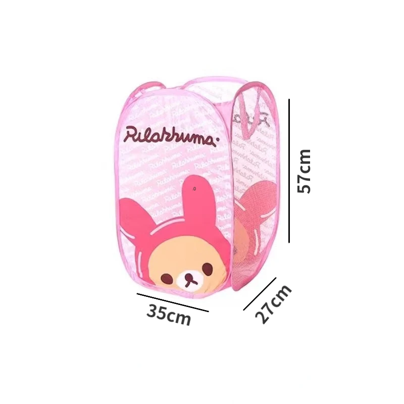 Складная корзина для белья органайзер большой емкости с мультяшным рисунком