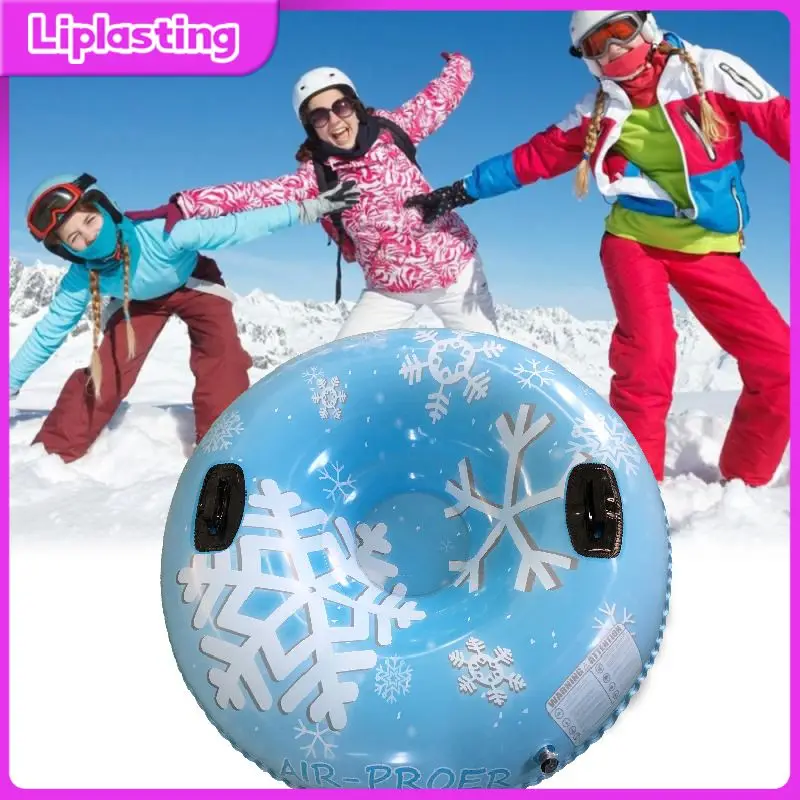 

Snow Tubes For Winter Fun Inflatable 47 Inch Heavy Duty Snow Sleds For Kids And Adults Sturdy Sledding Tubes Ski Circle