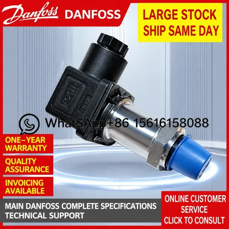 Фото Датчик давления Danfoss MBS1650 063G2841 2806 2859 2821 2805 Промышленный датчик высокой точности для гидравлических и воздушных компрессоров №2