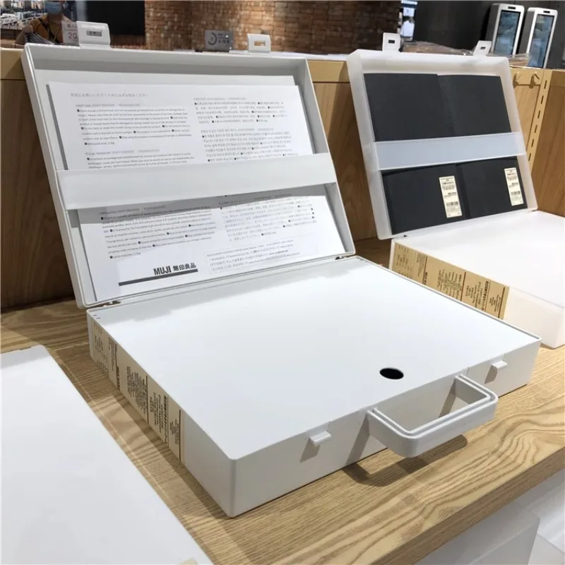 

Вертикальная сумка для хранения файлов, полипропиленовая портативная коробка для файлов A4