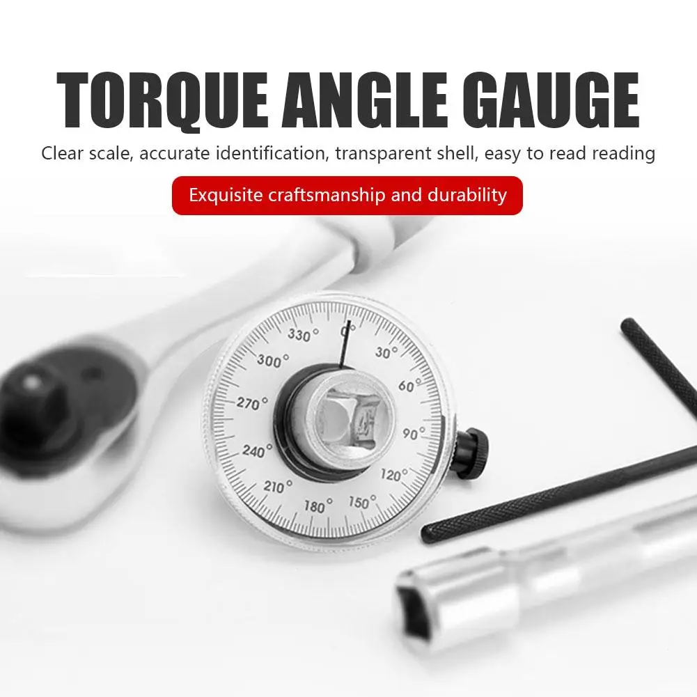 

NEW Torque Wrench Torquemeter Dial Automotive Tools Auto Garage Service Equipment In Degrees Tools Tool Hand Calibrated P2A4
