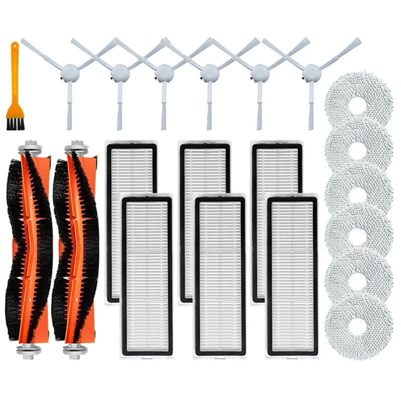 

Main Side Brush Filter And Mop Cloth Replacement Accessories For Xiaomi Mijia B101CN Robotic Vacuum Cleaner