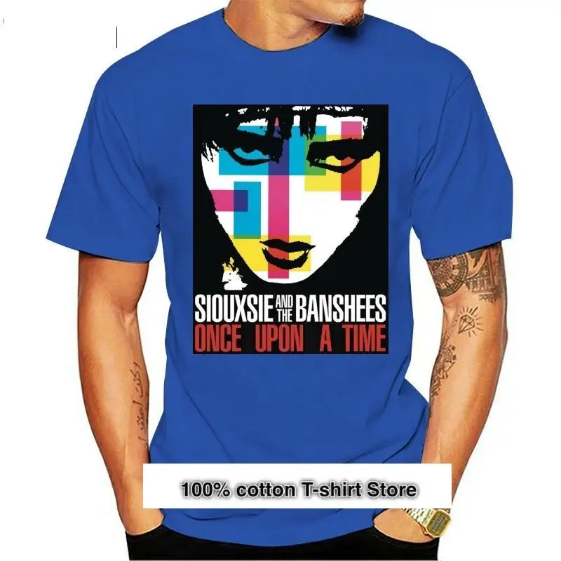 

Camiseta negra для мужчин, camiseta de SIOUXSIE y los BANSHEES Erase una раз, S-5XL PUNK gó