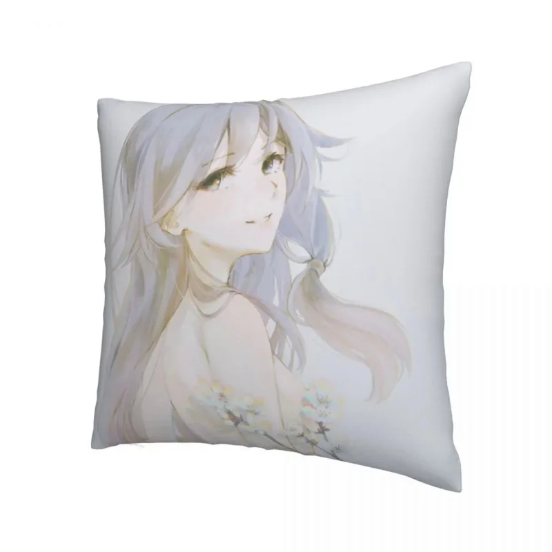 

Honkai Impact 3 Pretty Girl Pillowcase Soft Fabric Cushion Cover Gift Electronic Games Pillow Case Cover Home Square 45*45cm