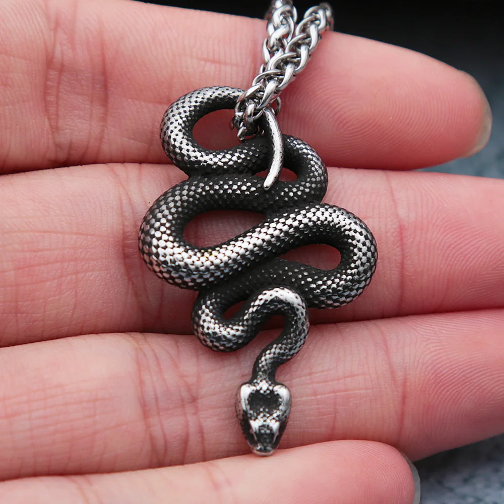 Мужское колье из нержавеющей стали в стиле панк/хип-хоп | Украшения и аксессуары