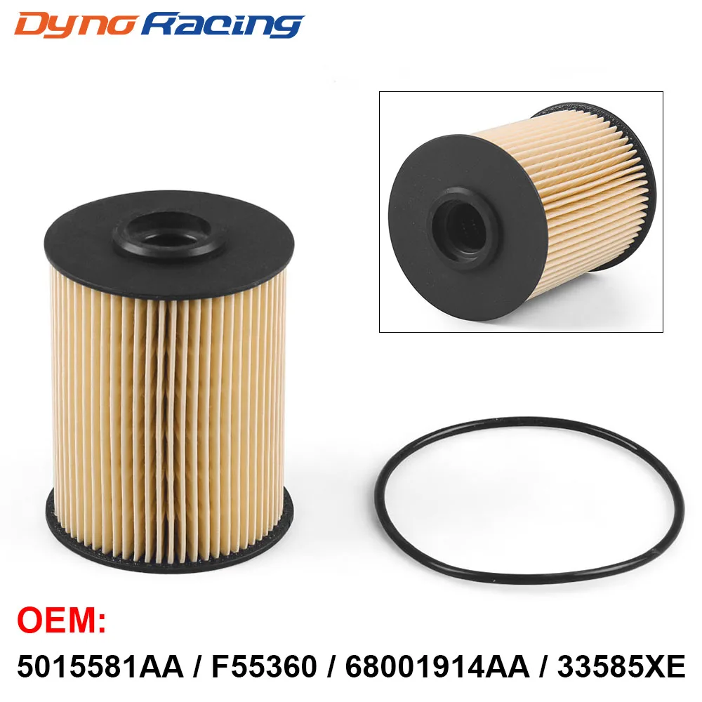 

Premium Fuel Filter for DODGE RAM 2500 3500 5.9L With Cummins Turbo Diesel ENGINE 2000-2010 5015581AA F55360
