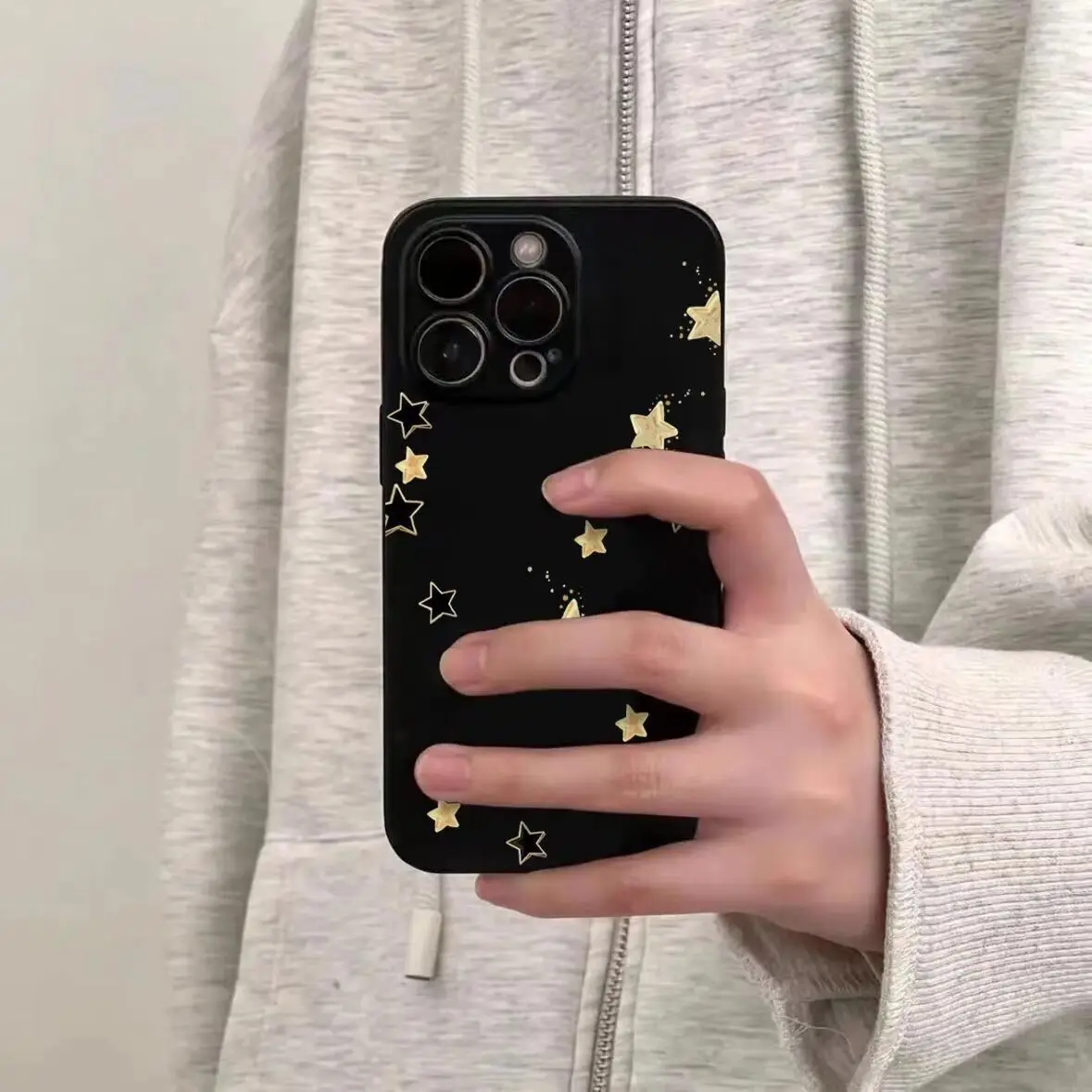 Модный чехол для телефона со звездами iphone 15 pro max 14 plus 13 11 12 защитный камеры xr xs x 7 8 p