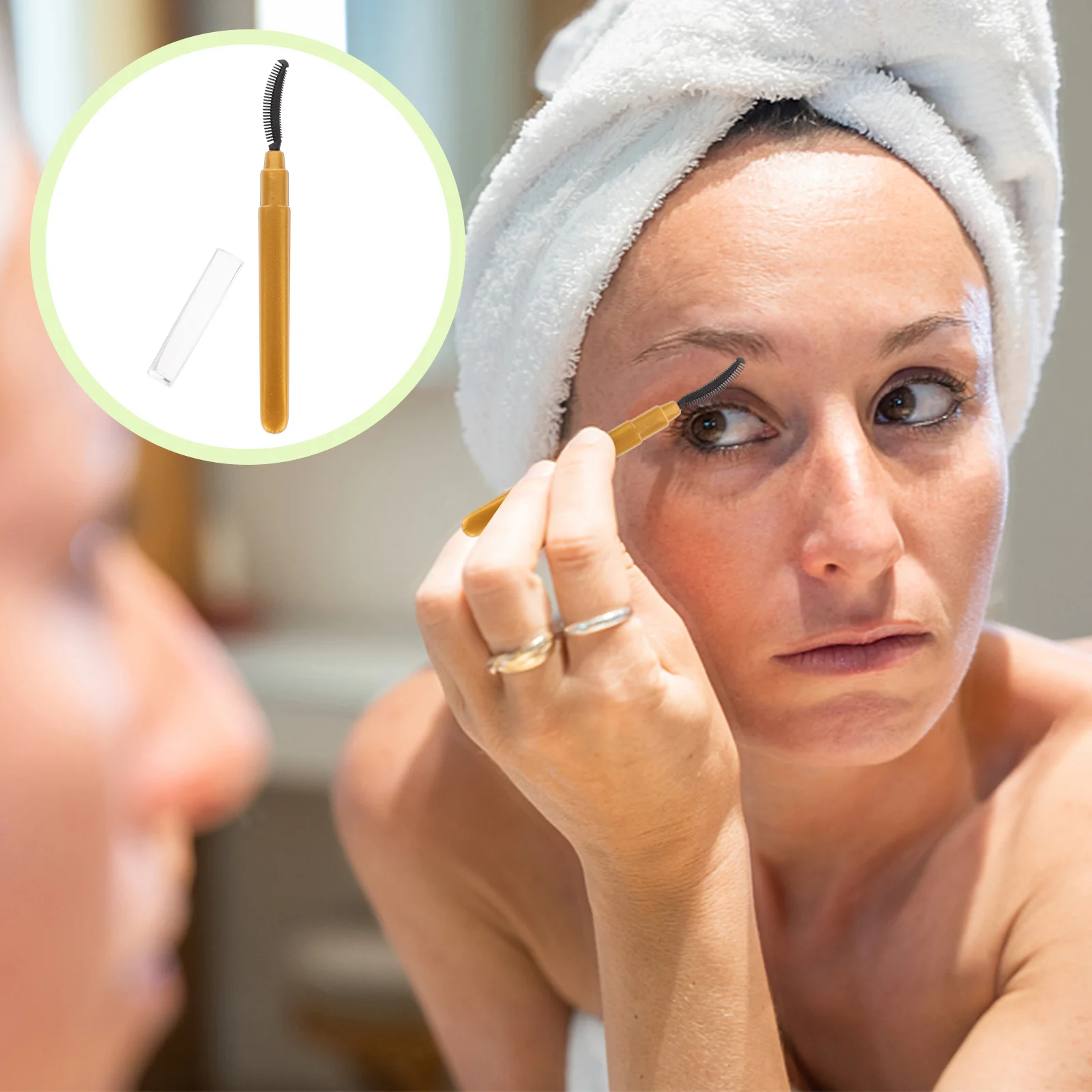 

6 Pcs Lash Wand Applicator Tool Eye Makeup Tools Volume Mascara Eyelash Brush Wands Beauty Brushes Lashes