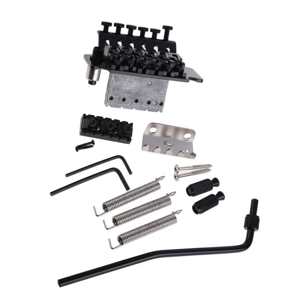 

6 Strings Guitar Bridge Saddle Tailpiece for Guitar Strat SQ ST Electric Guitar Tremolo Bridge