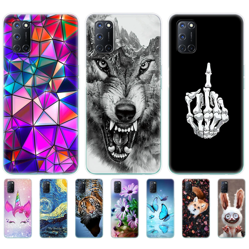 For OPPO A52 Case A92 A72 Case 6.5