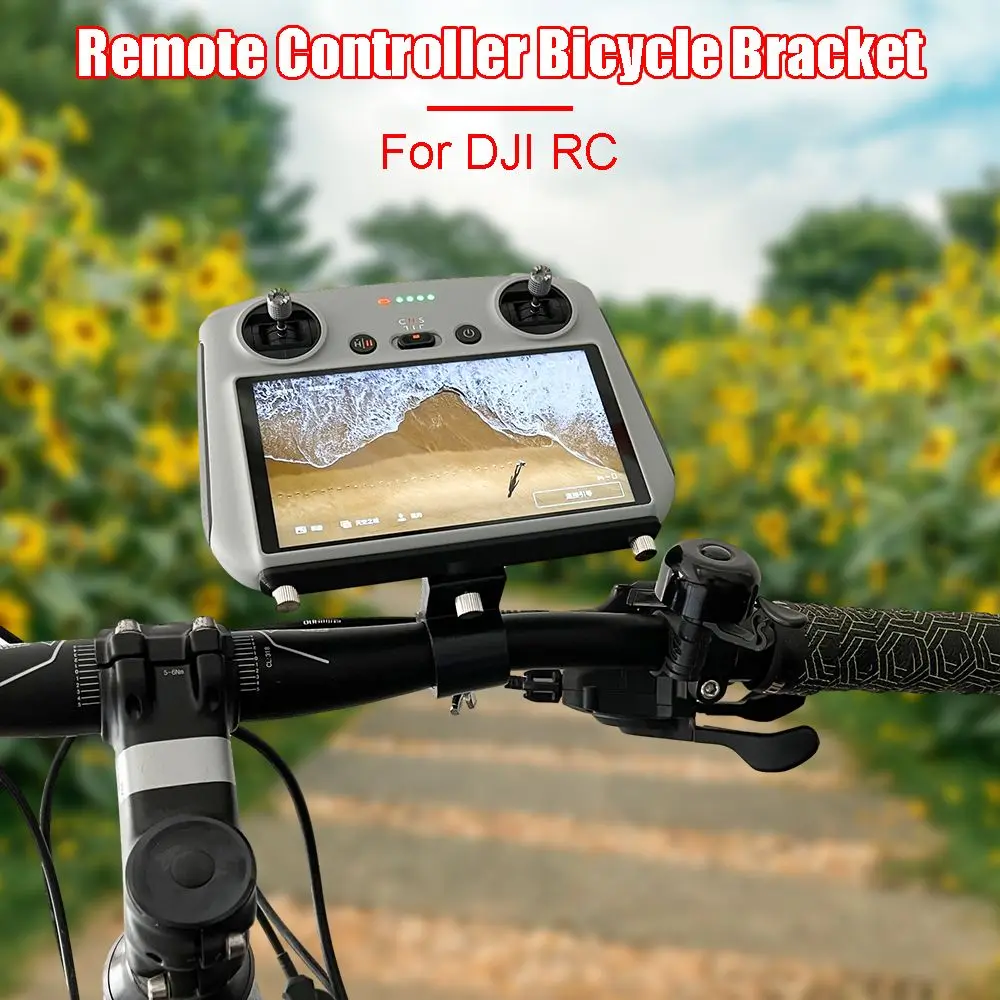 

for DJI Mini 3 Pro Remote Controller Holder on Bicycle Camera Bracket Mount Following Shot Accessories for DJI Mini 3 Pro DJI RC