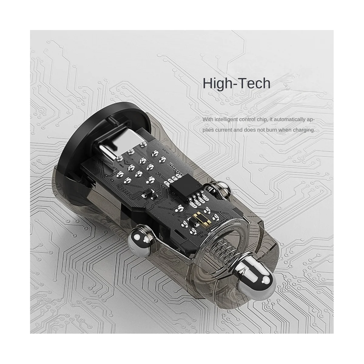 Автомобильное зарядное устройство с двумя USB-портами а