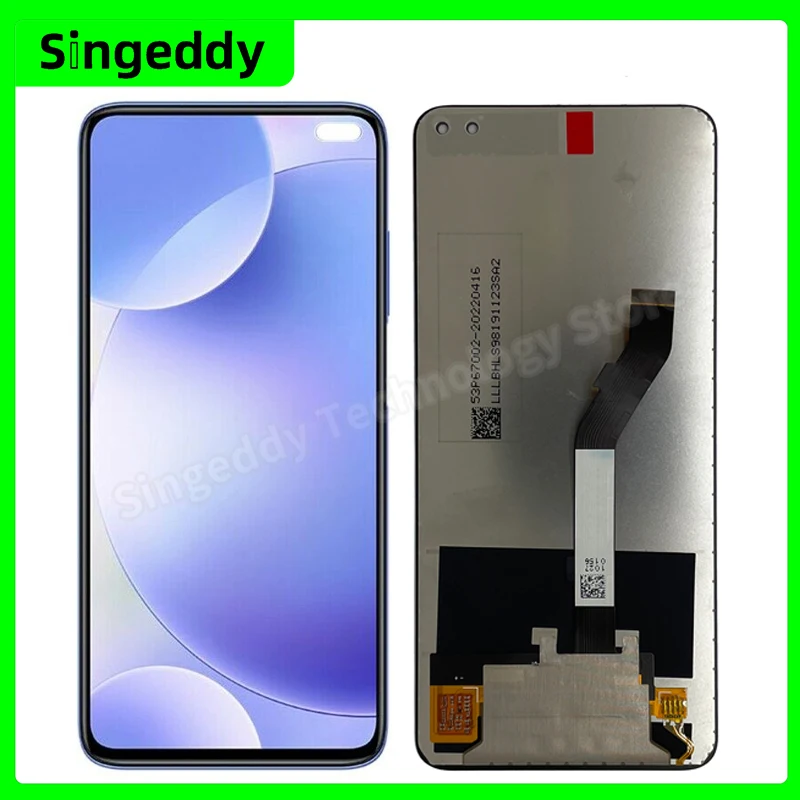 

ЖК-дисплей с сенсорным экраном дигитайзер для Xiaomi Redmi K30 M1912G7BE M1912G7BC запасные части + Инструменты для ремонта 6,67 дюймов 1080x2400