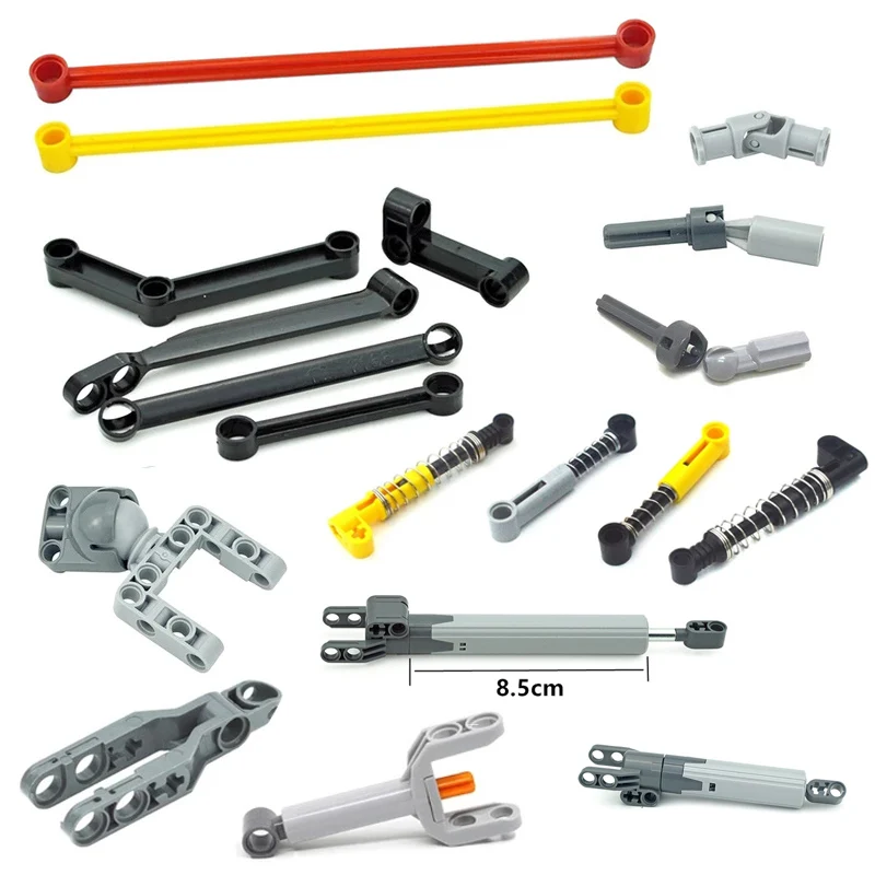 

Технические детали, кирпичи, амортизатор, универсальный, шатун, соединитель, привод, рулевое управление, строительные блоки 61903, 92693, 57515, 32005