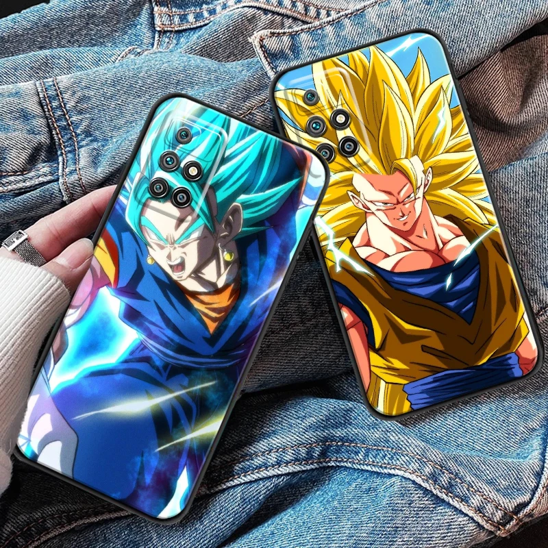 

Dragon Ball Super Saiyan For Xiaomi Redmi 10 Phone Case Protect Back Funda Coque Soft Liquid Silicon