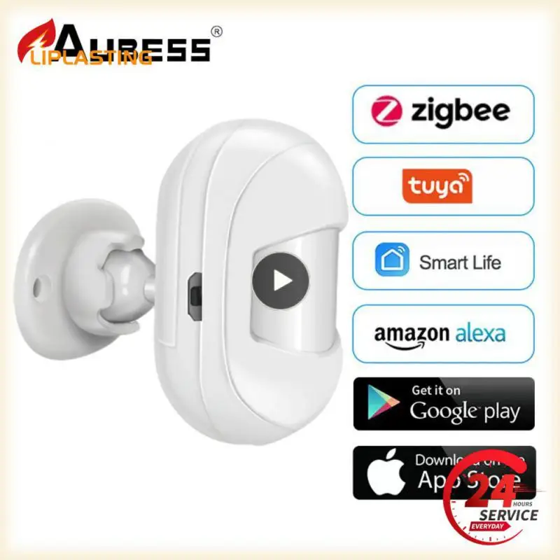 

Tuya Tuya Zigbee3.0 Motion Sensor Smart Home Human Body Sensor Wireless Zigbee Smart Body Movement Detecter Mini