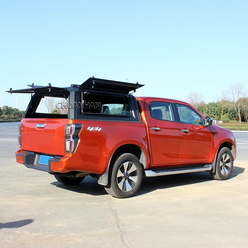 4x4 водонепроницаемый 8 футов стальной пикап с жестким верхом навес для кемпера и