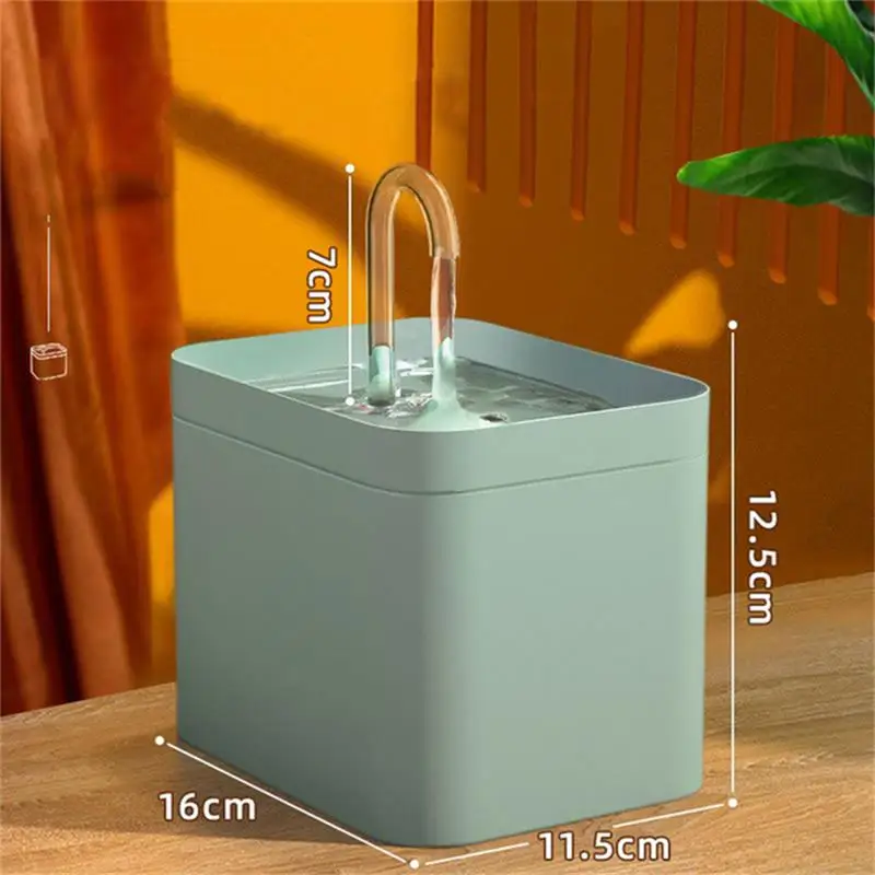 Pet Water Dispenser Auto Filter USB Electric Mute Cat Drinker 1.5L Recirculate Filtring Drinker for Cat Water Fountain images - 6