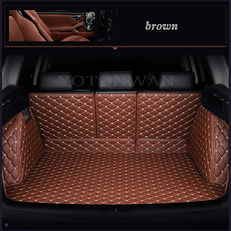 

custom made style fully enclosed Car Trunk Mats for BMW all medels X3 X1 X4 X5 X6 Z4 525 520 f30 f10 e46 e90 Interior Details