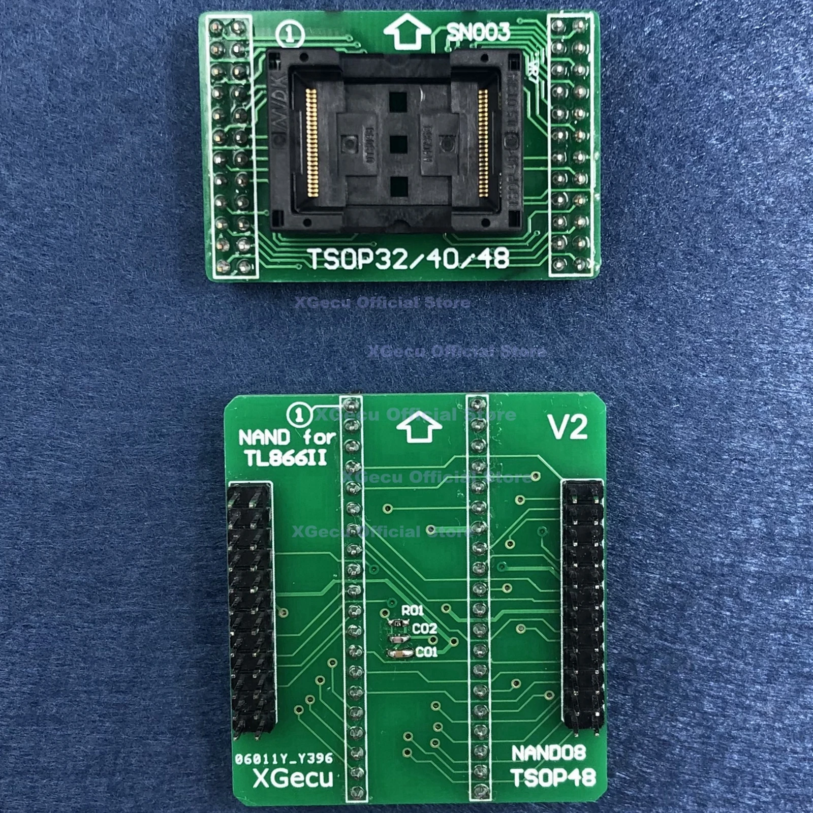 ANDK TSOP48 NAND NAND08 adapter/adaptor IC socket only for TL866II plus programmer for NAND flash chips newest FIXED V2