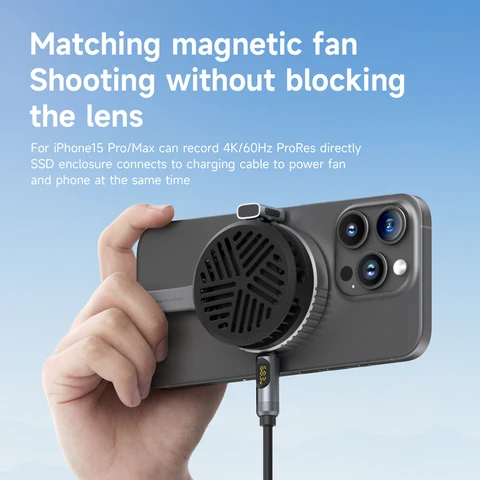 Hagibis Magnetic M.2 2230 NVMe SSD Enclosure USB C