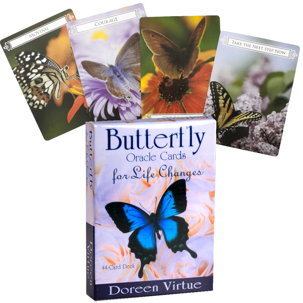 

Butterfly Oracle Cards For Life Changes: A 44-Card Deck And Guidebook Cards By Doreen Virtue