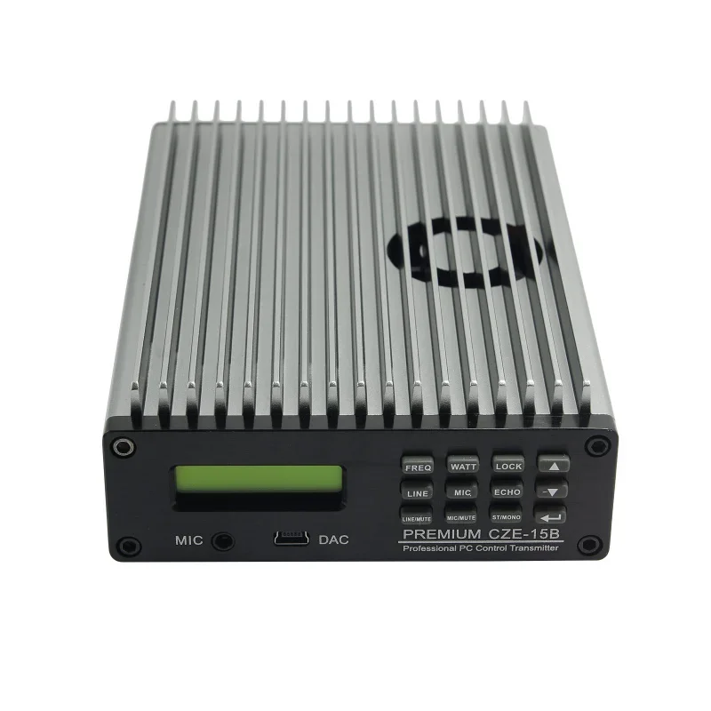 CZE-15B Беспроводное радиовещание 0 3-15 Вт Регулируемый стерео FM-передатчик с