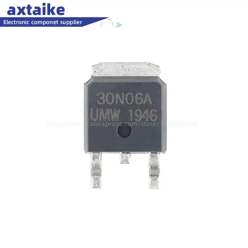 

10 шт 30N06 TO-252 60V/25A N-channel MOS (транзистор полевого эффекта) Chip