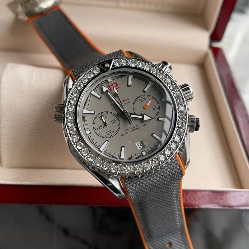 

Top Luxury Brand Omg Speedmast Watch for Men 100% Work Calendar Chronograph Men's Relogio Masculino Quartz Watch