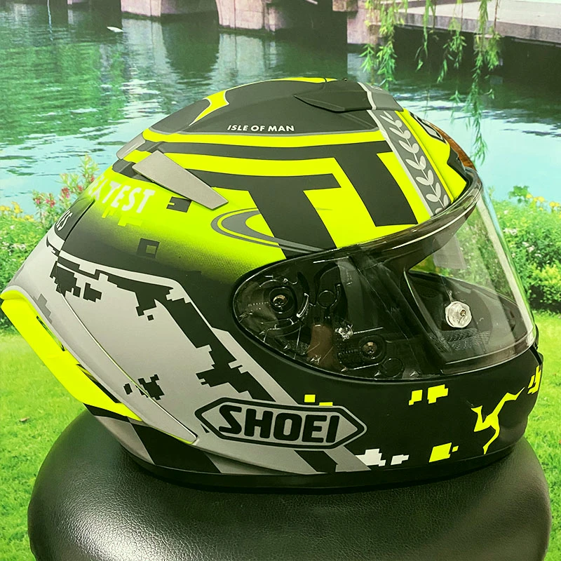 

Full Face Racing Casco De Motocicle X14 Isle of Man TT Helmet X-Fourteen R1 60th Anniversary Edition Helmet Capacete
