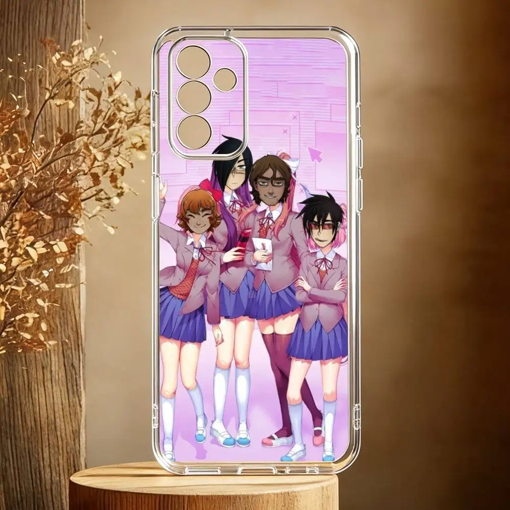 Фото Чехол для телефона с игрой B-Boyfriend to Death BTD для Samsung Galaxy A71, A70, A52, A51, A40, A30, прозрачный чехол. №2