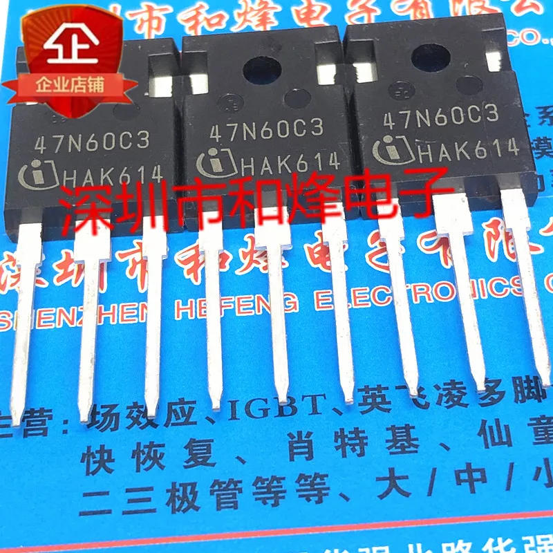 

5PCS-10PCS 47N60C3 SPW47N60C3 TO-247 650V 47A NEW AND ORIGINAL ON STOCK