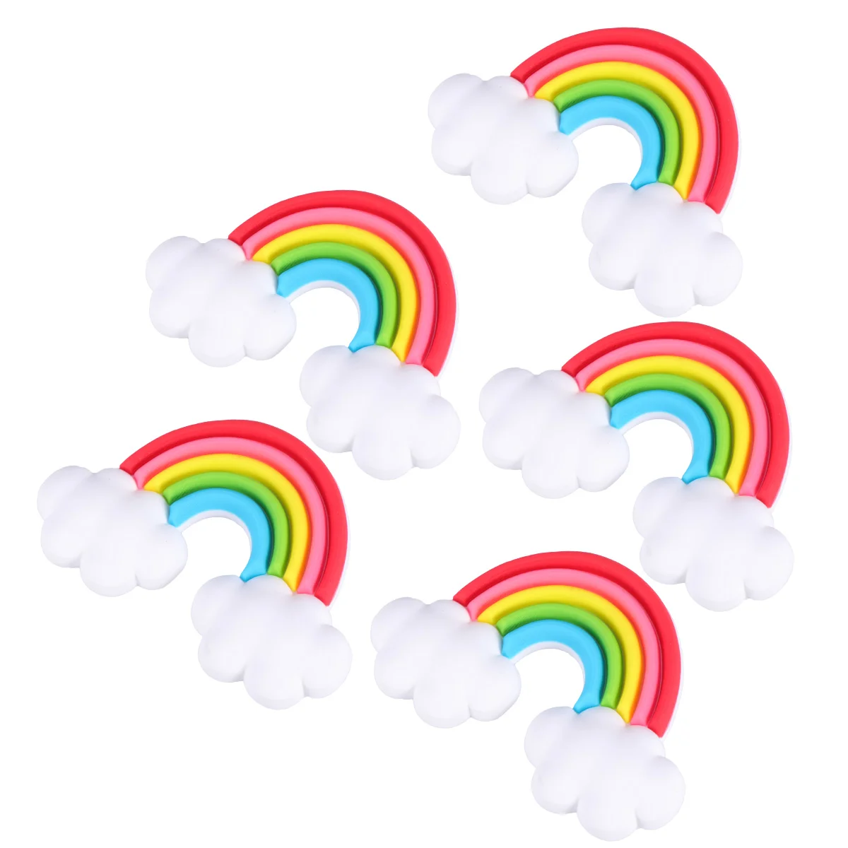 

Magnets Fridge Rainbow Magnet Refrigerator Sticker Stickers Whiteboard Cute Decoration Office Cartoon Classroom Decorative Decal