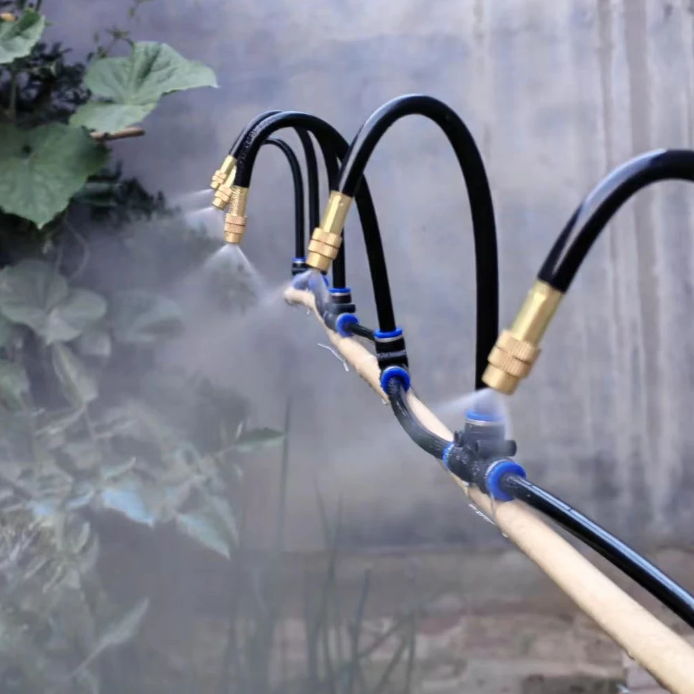 

6 шт., медные насадки для полива сада