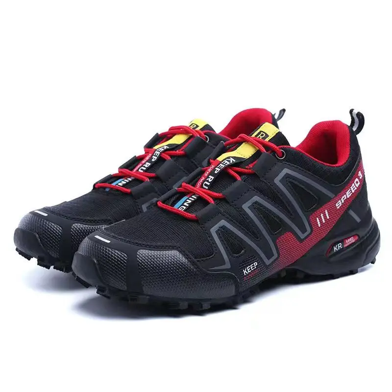 

2023 New Men Shoes Outdoor Hiking Sneakers Waterproof Fishing Shoes Woodland Non-Slip Hunting Shoes Men Off-Road Riding Shoes