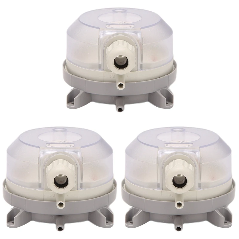 

3X Air Differential Pressure Switch 30-300Pa 1K-5Kpa Adjustable Micro- Pressure Air Switch