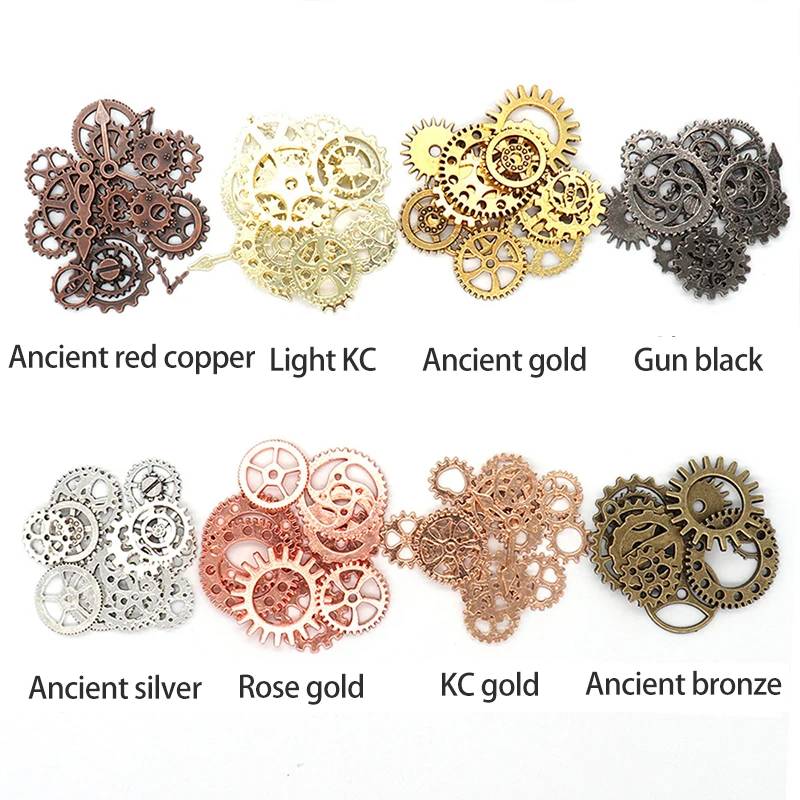 

50g/100g Alloy Gear Jewelry Filling UV Resin Epoxy Mold Making Fillings Accessories For Handmade DIY Jewelry Crafts